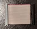 photo of 40 conductor ribbon cable connector